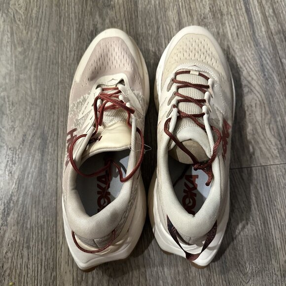 Hoka One One Skyline Float X Men 10 Shifting Sand Eggnog Athletic Hiking SAMPLE